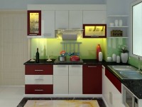 Tủ bếp Acrylic ARLQ026